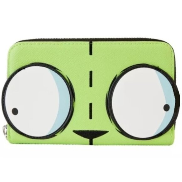Loungefly Gir Pizza 3D Zip Wallet - Invader Zim - Picture 1 of 8